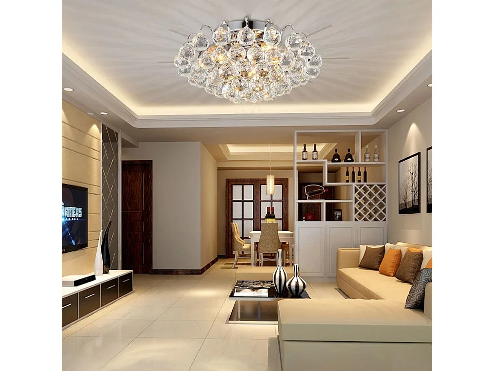 Plafonnière Toolight App783-3C Transparent