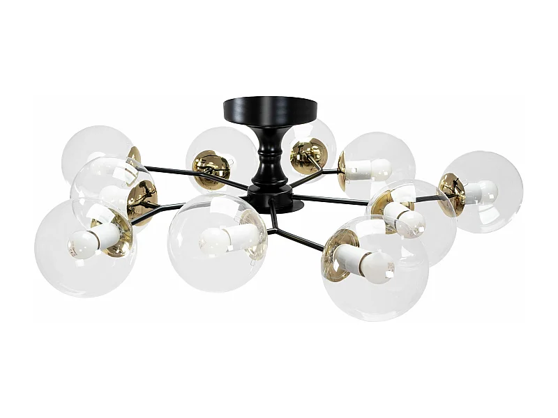 Plafonnière Toolight App1136-10C Black Gold