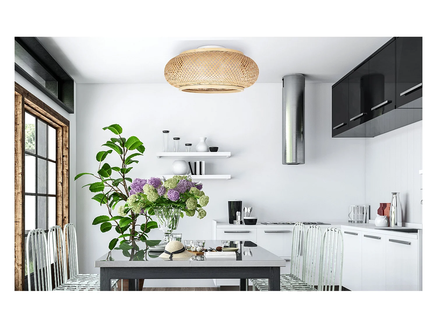 Lampe Toolight App1253-3C 40Cm Beige