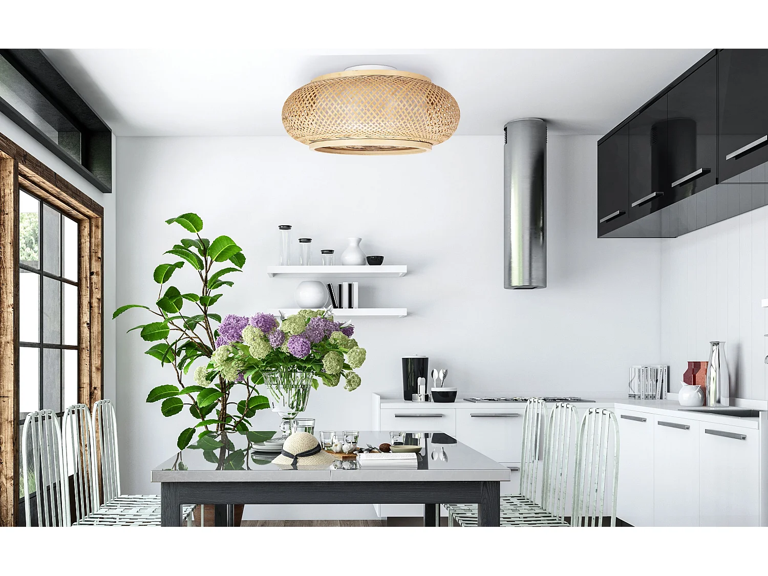 Lampe Toolight App1253-3C 40Cm Beige