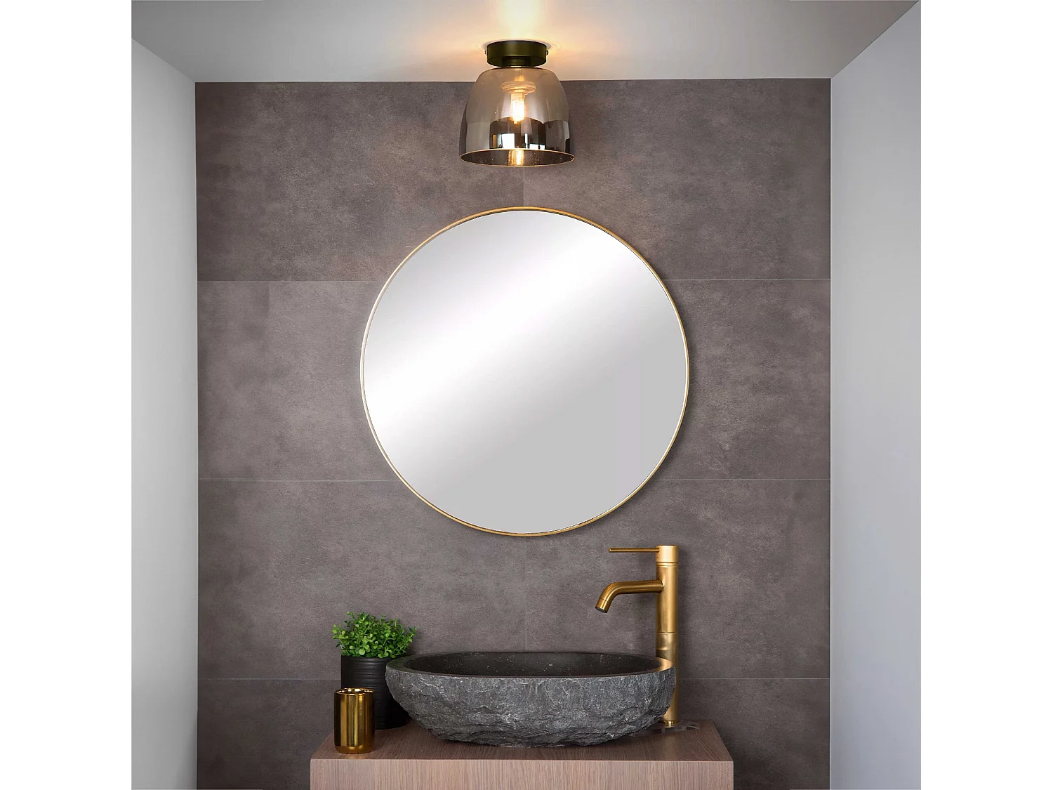 Lampada Da Soffitto Toolight App1303-1C Black