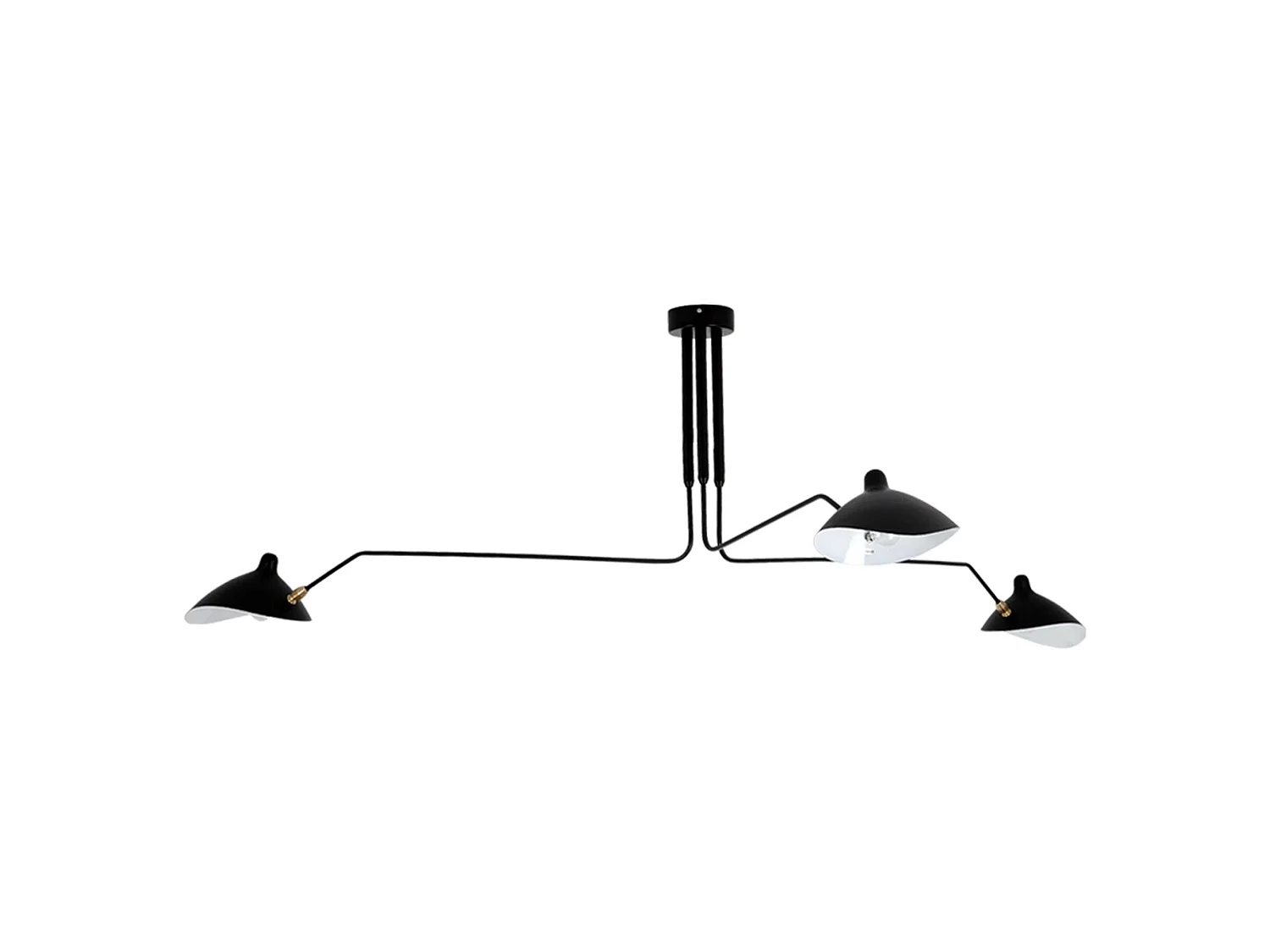 Lampada Da Soffitto Toolight App569-3C Black