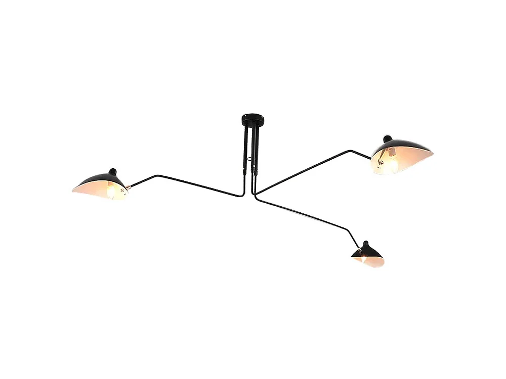 Lampada Da Soffitto Toolight App569-3C Black
