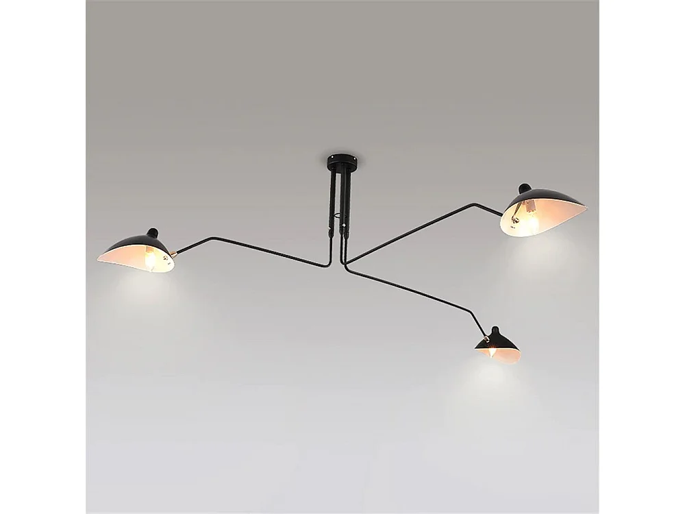 Lampada Da Soffitto Toolight App569-3C Black