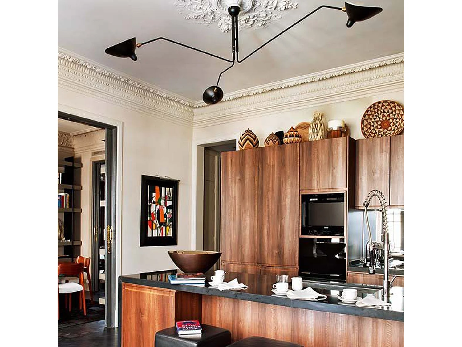 Lampada Da Soffitto Toolight App569-3C Black