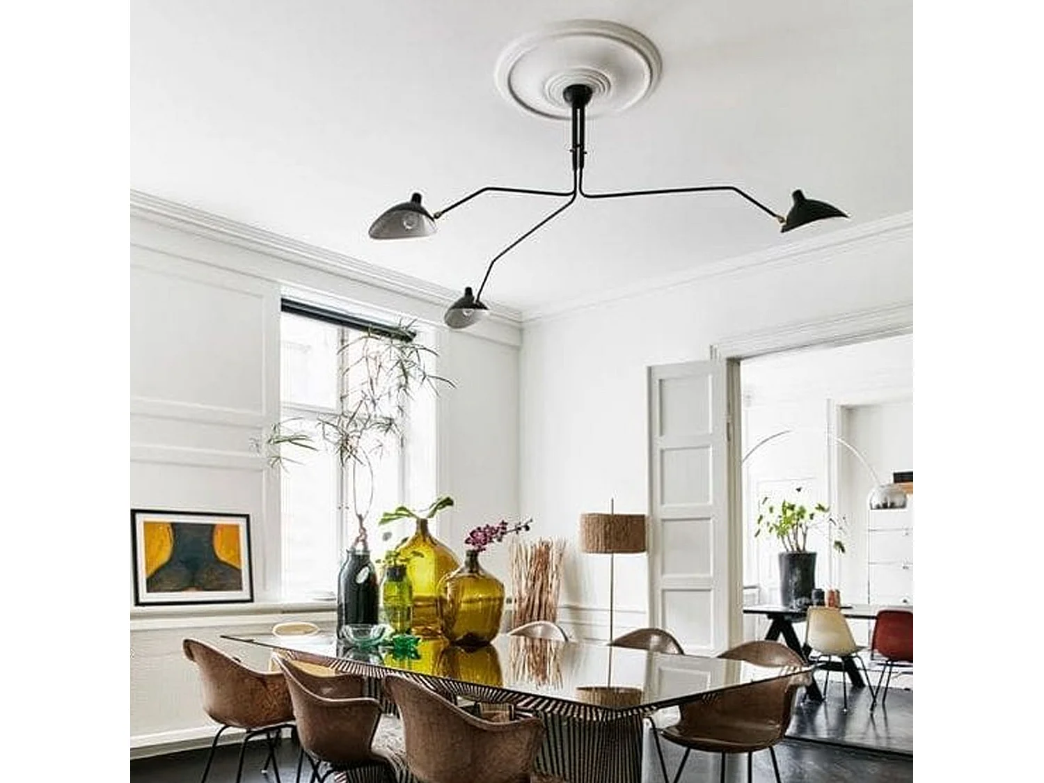 Lampada Da Soffitto Toolight App569-3C Black