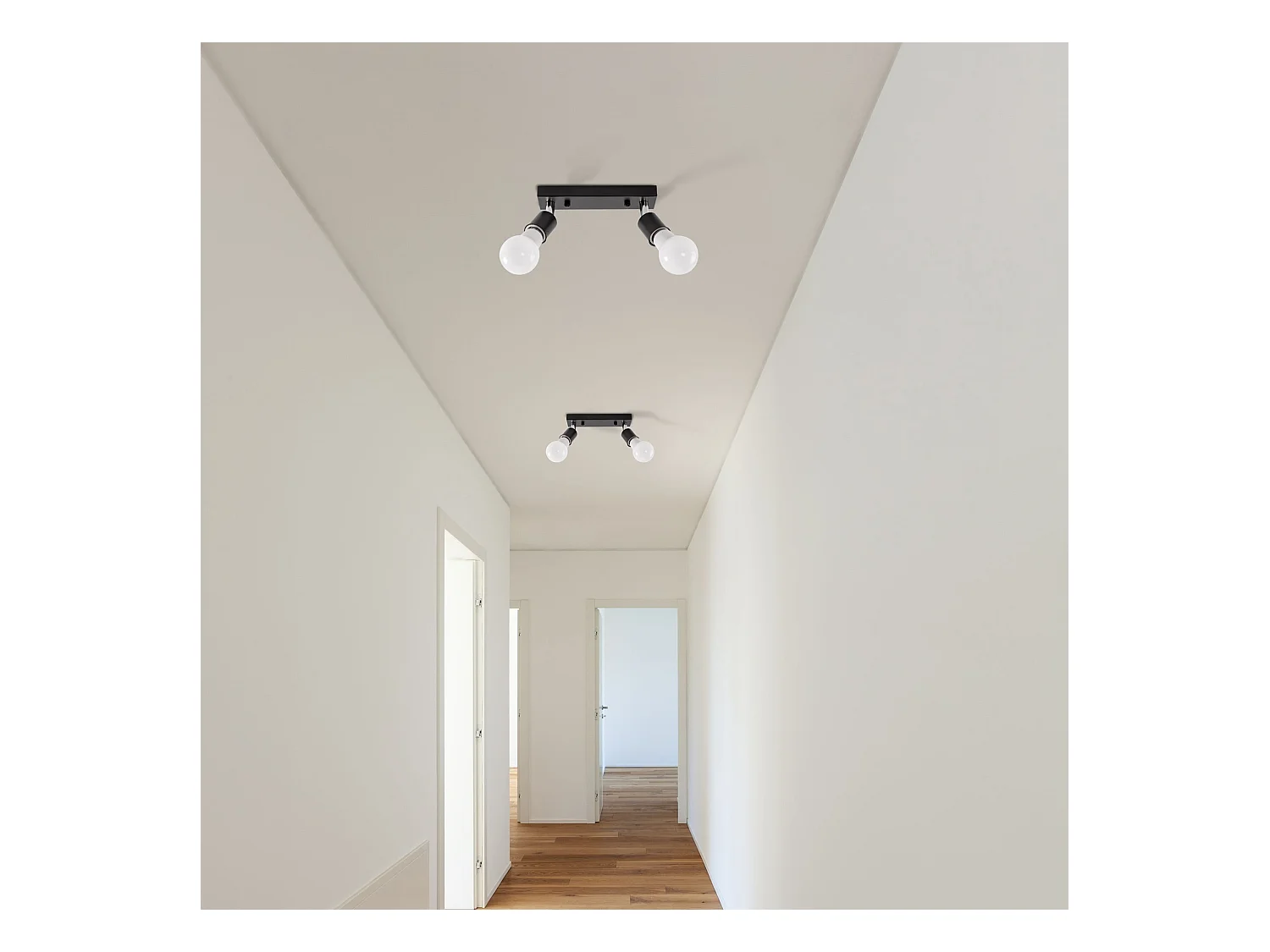 Lampe Toolight App696-2C Black