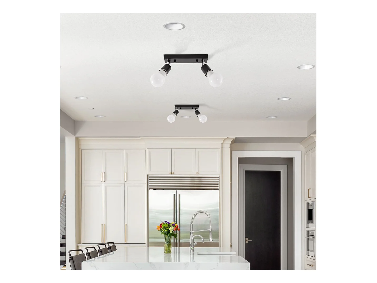 Lampe Toolight App696-2C Black