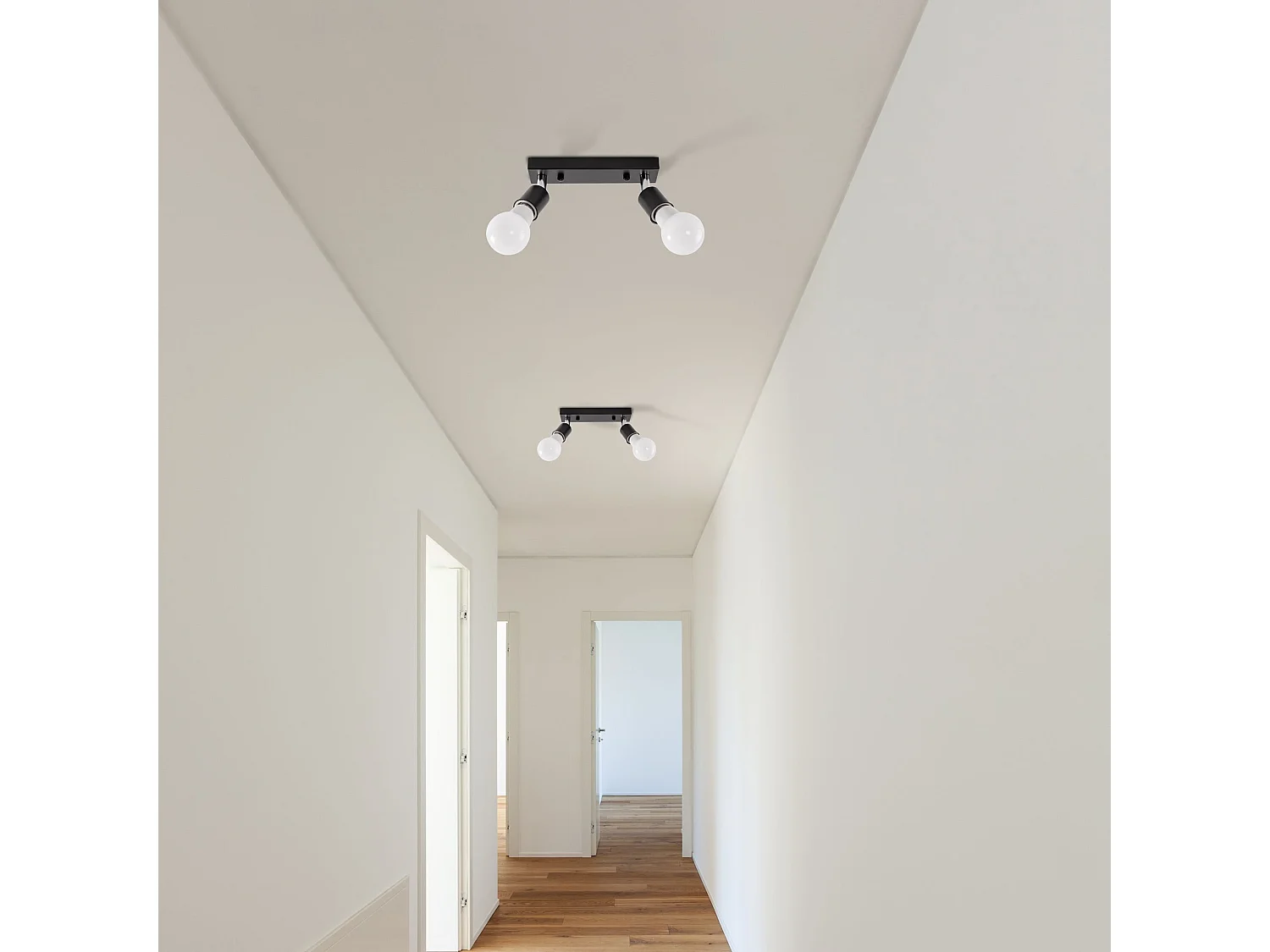 Lampe Toolight App696-2C Black