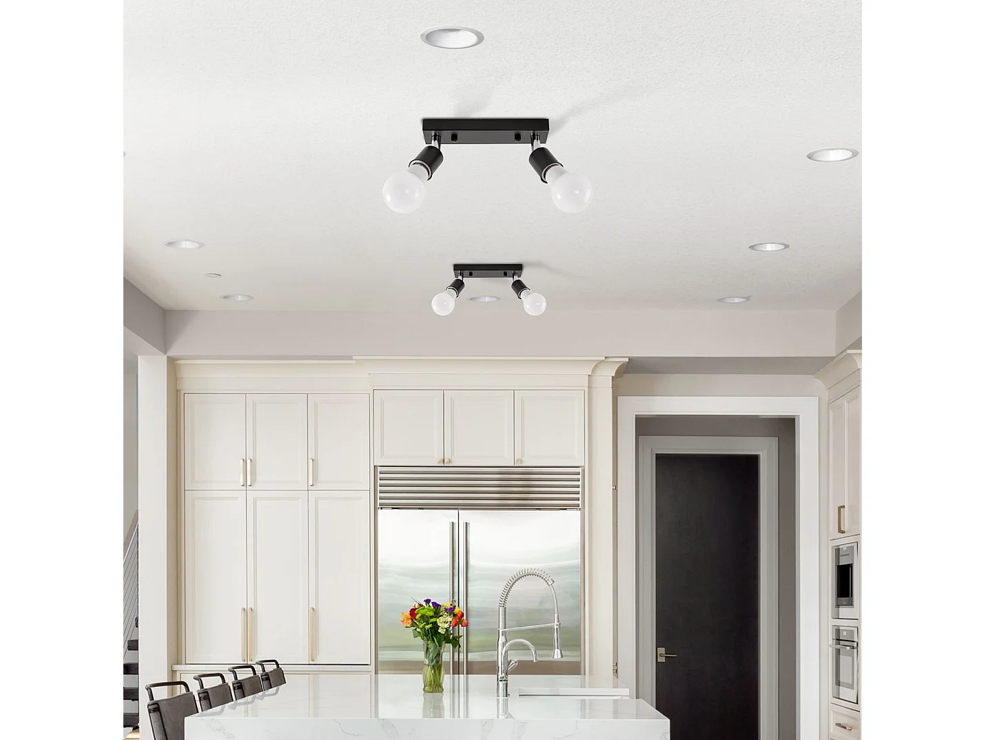 Lampe Toolight App696-2C Black