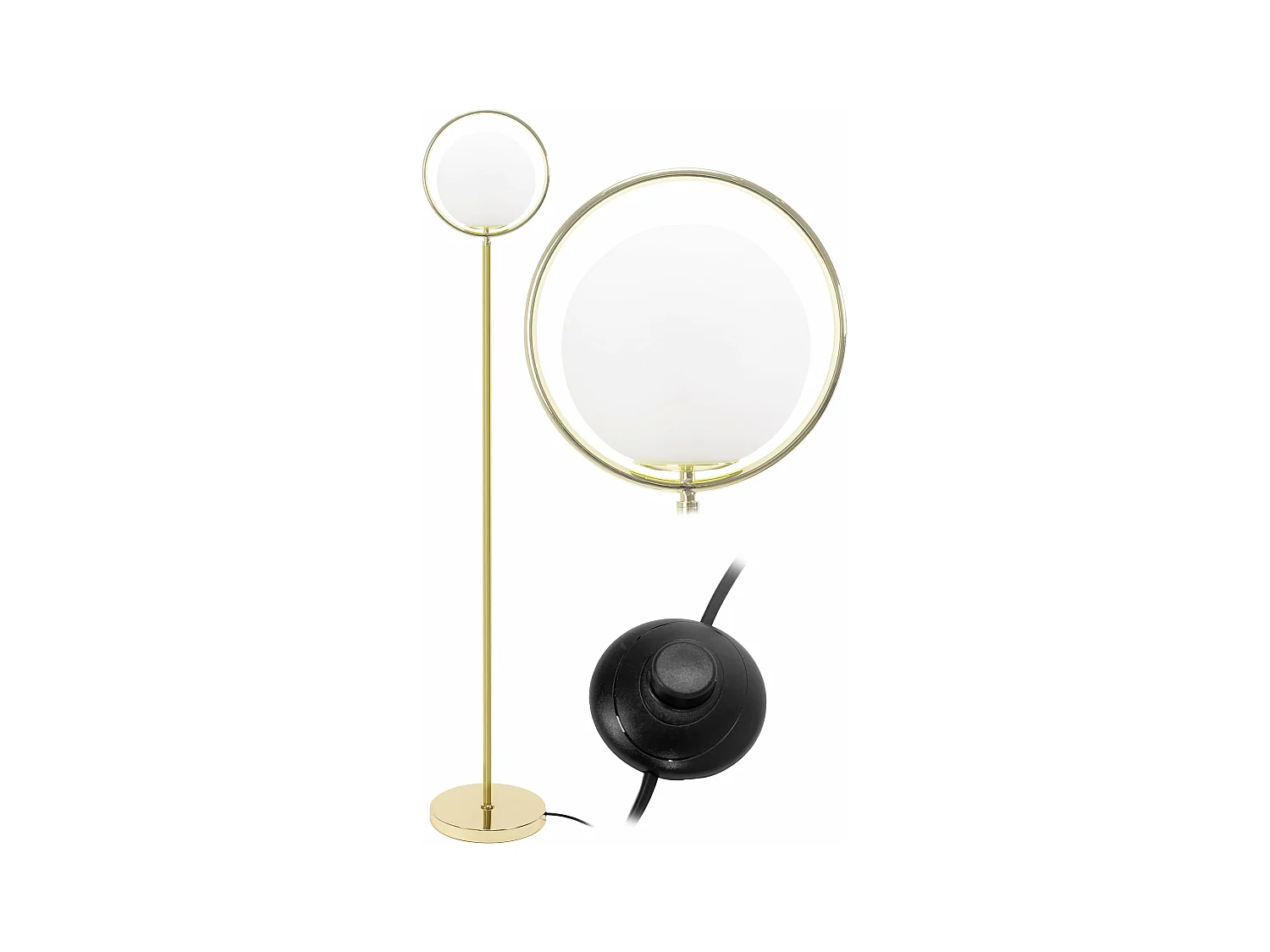 Lampada Da Terra Toolight App927-1F Gold