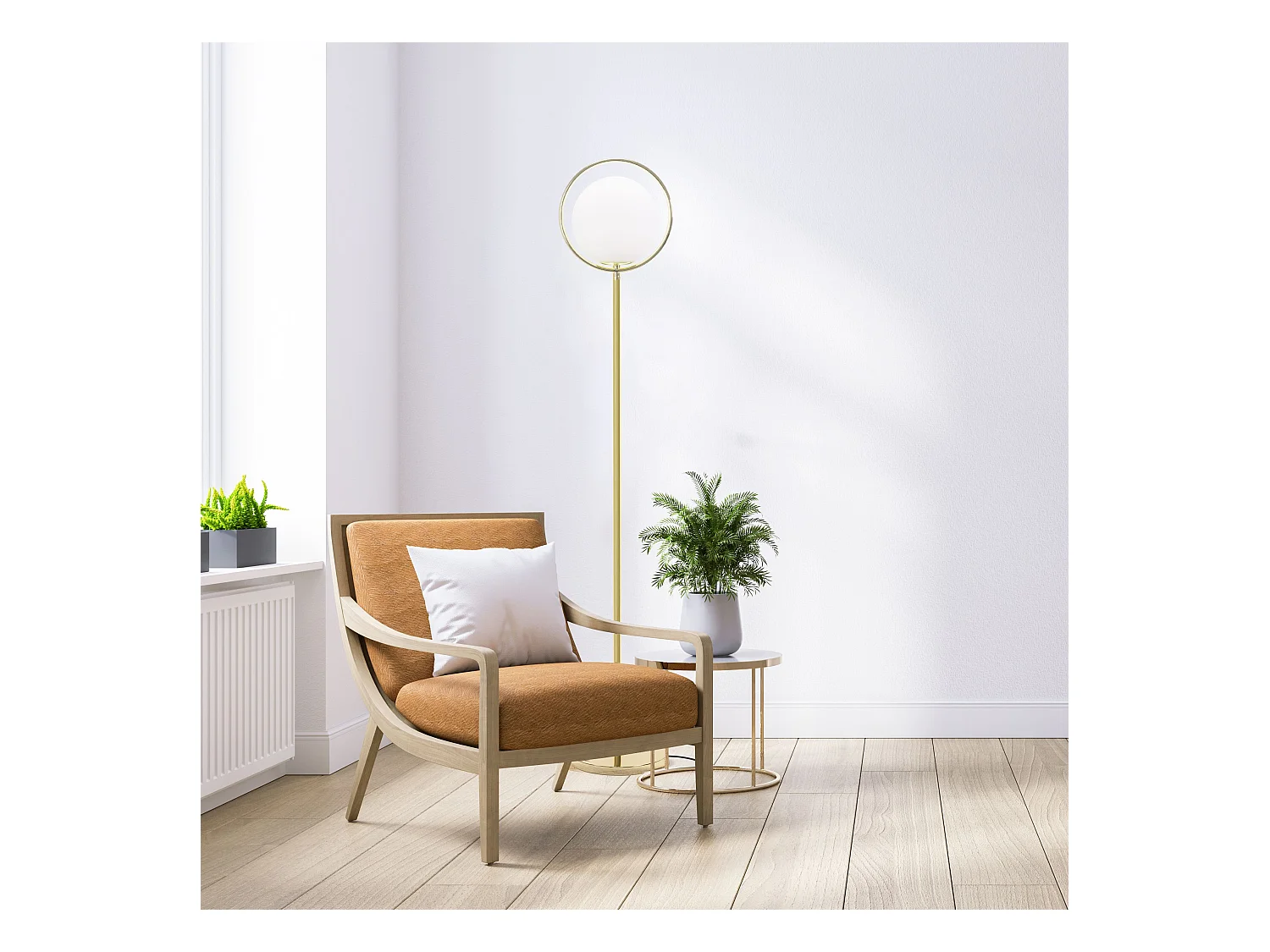 Stehlampe Toolight App927-1F Gold