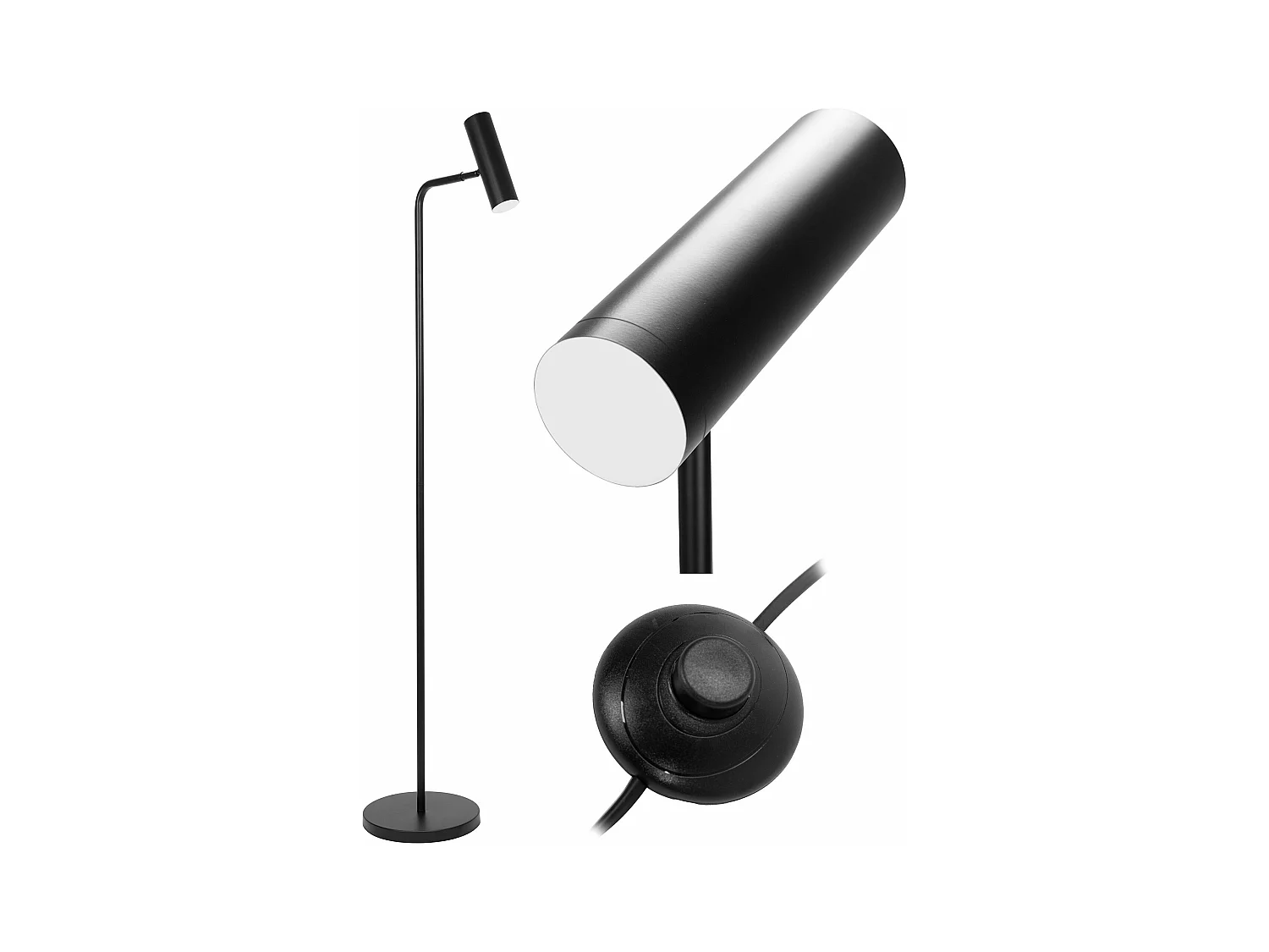Lampe Autoportante Toolight App965-1F Black