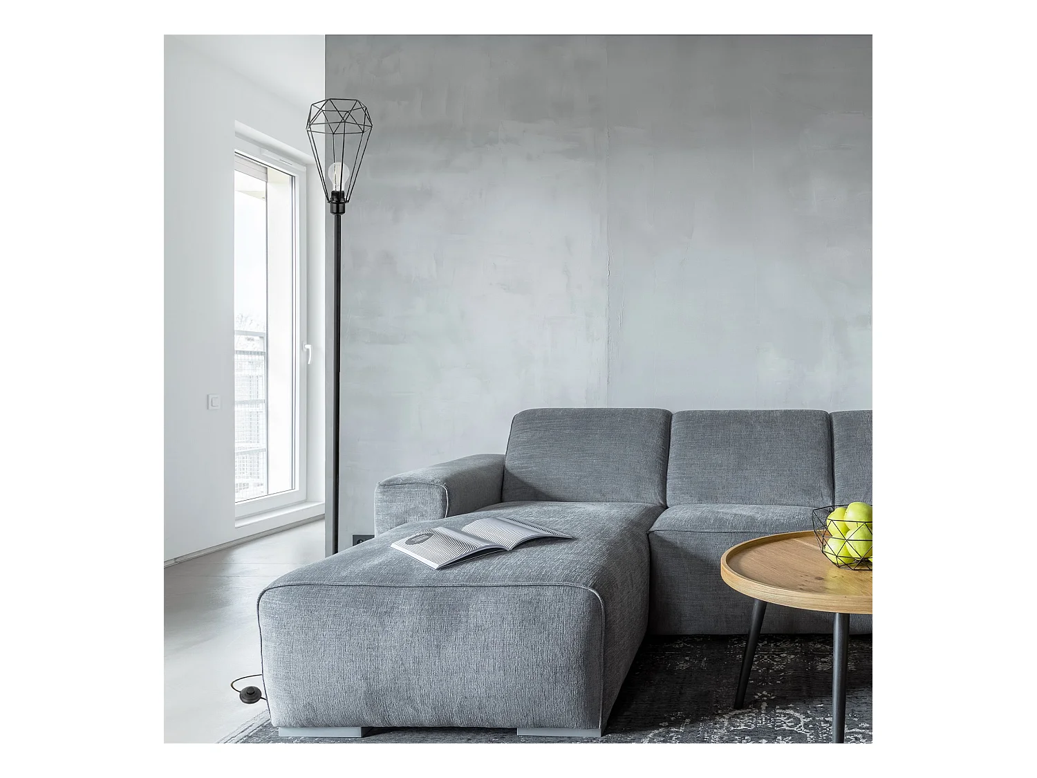 Lampe Autoportante Toolight App537-1F Reno Black