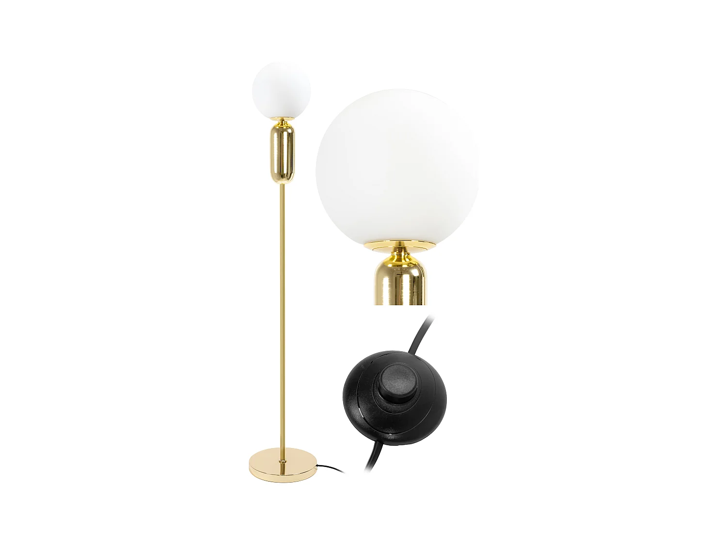 Lampada Da Terra Toolight App928-1F Gold