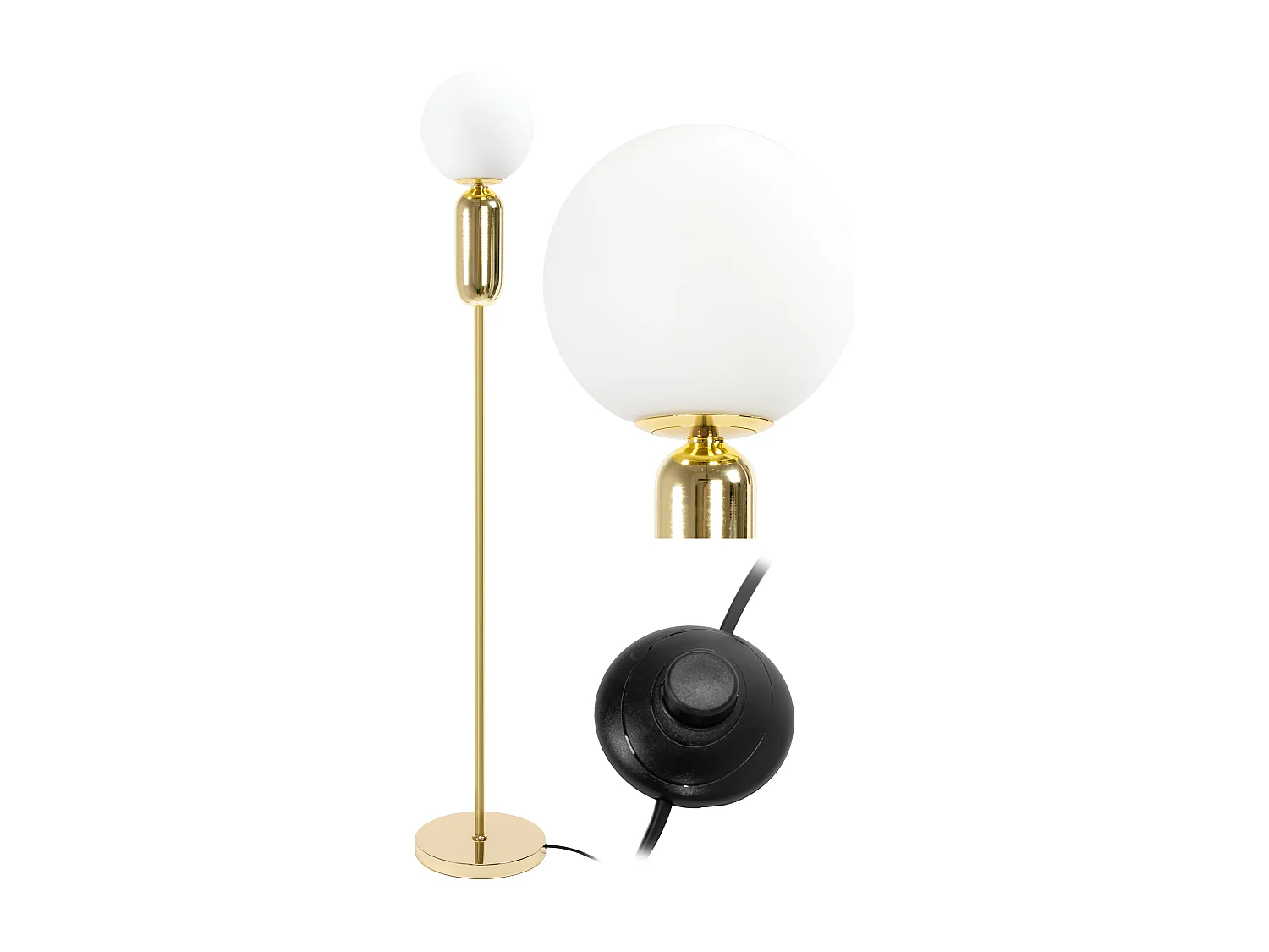 Staande Lamp Toolight App928-1F Gold