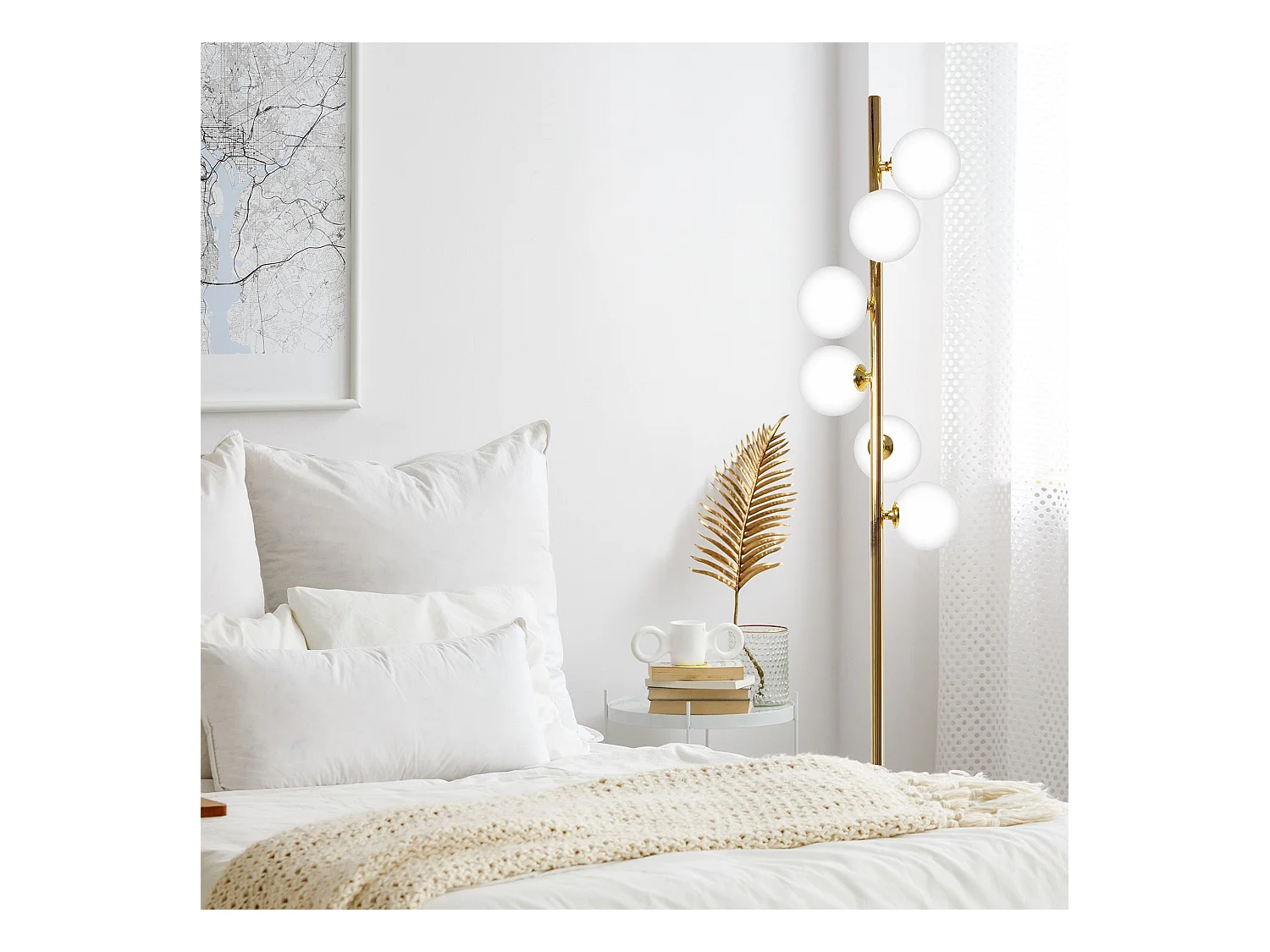 Staande Lamp Toolight App917-6F Black