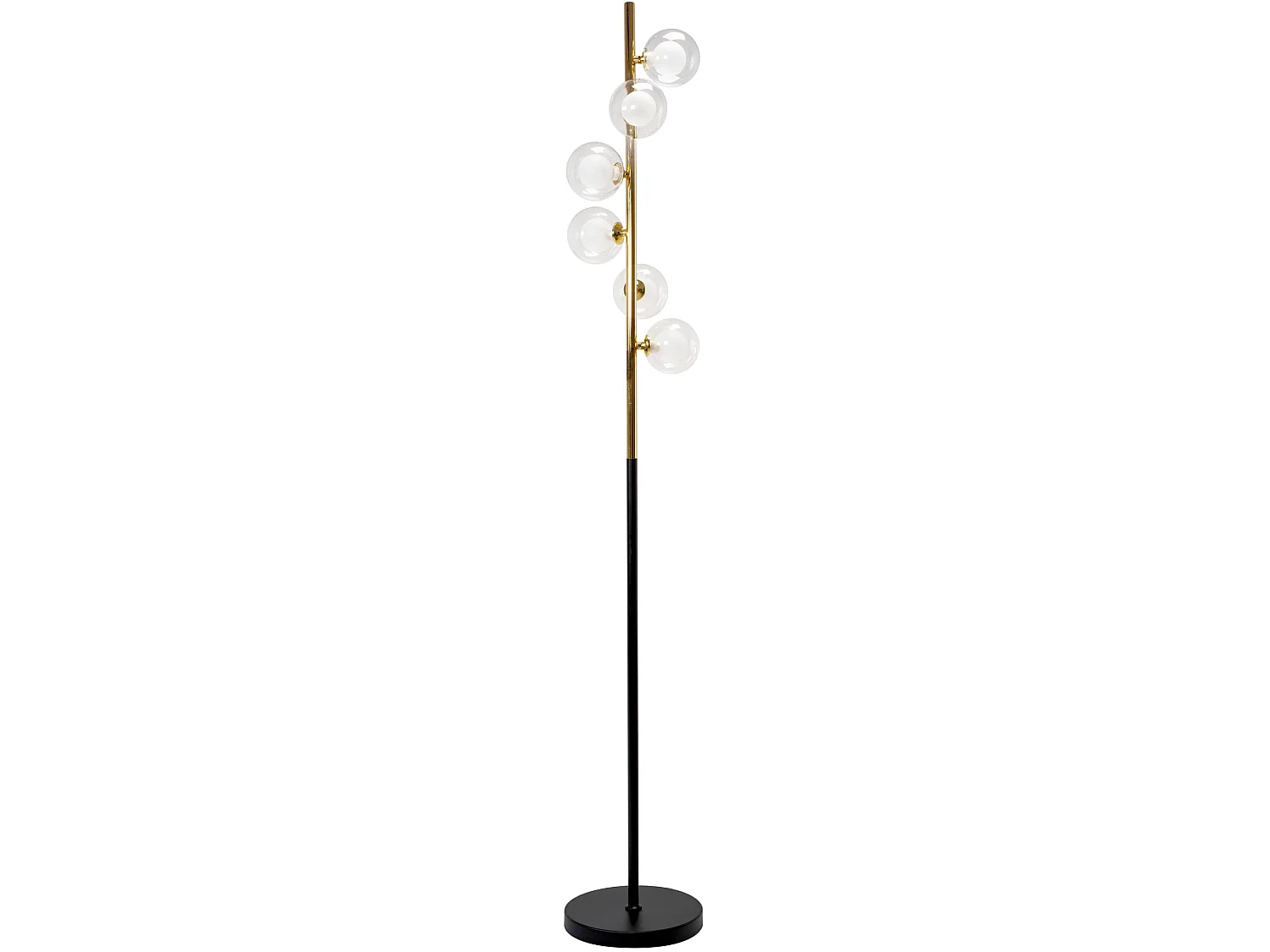 Toolight APP917-6F gulvlampe sort 164X25X164CM