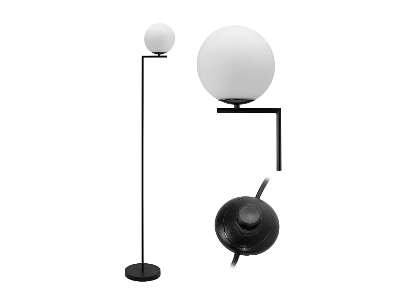 Lâmpada De Chão Toolight App920-1F Black