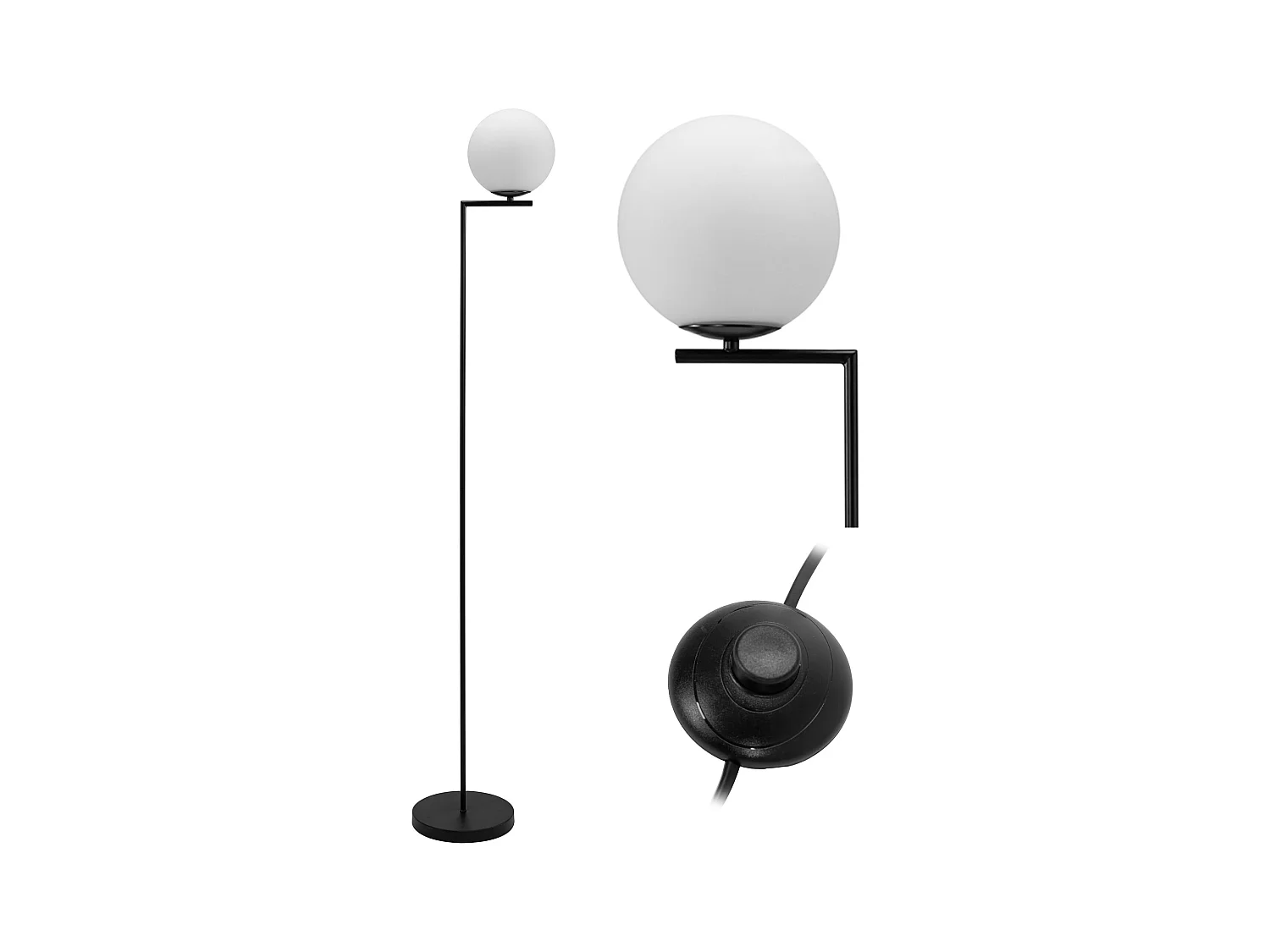 Lampe Autoportante Toolight App920-1F Black