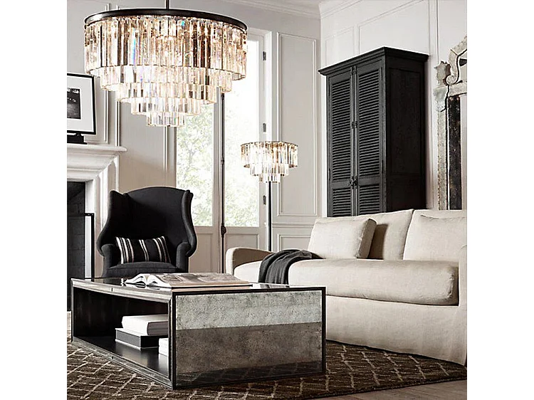 Lâmpada De Chão Toolight App925-3F Black