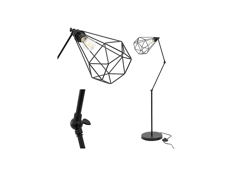 Stehlampe Toolight App540-1F Reno Black