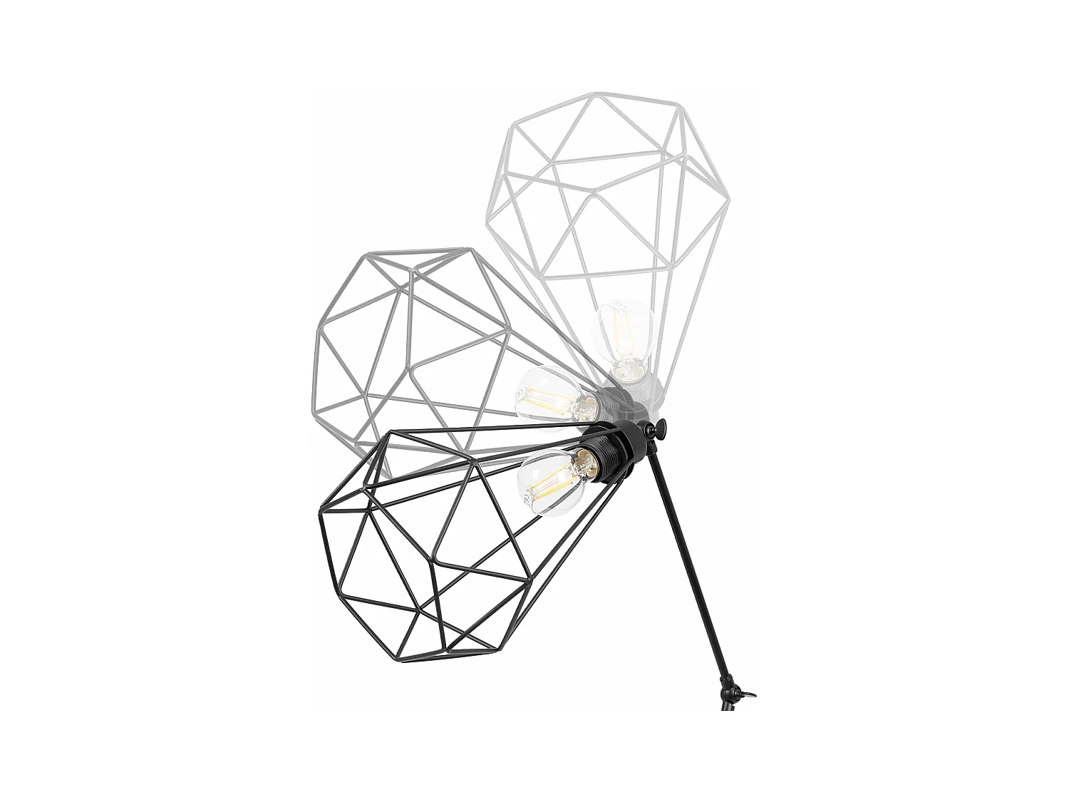 Lámpara De Pie Toolight App540-1F Reno Black