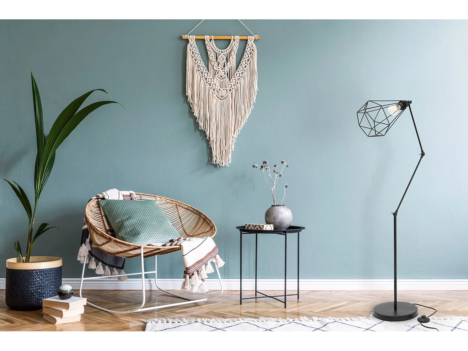 Lampe Autoportante Toolight App540-1F Reno Black