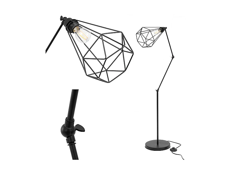 Lampe Autoportante Toolight App540-1F Reno Black