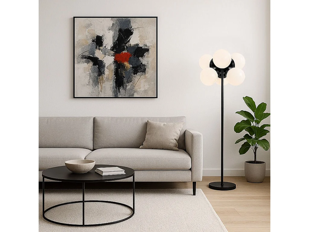 Lampe Autoportante Toolight App905-6F Black