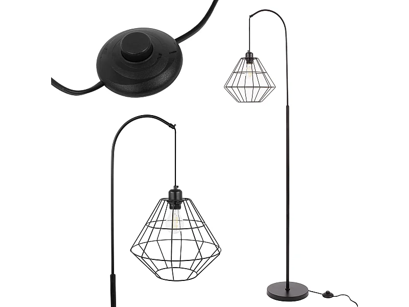 Lampe Autoportante Toolight App538-1F Black