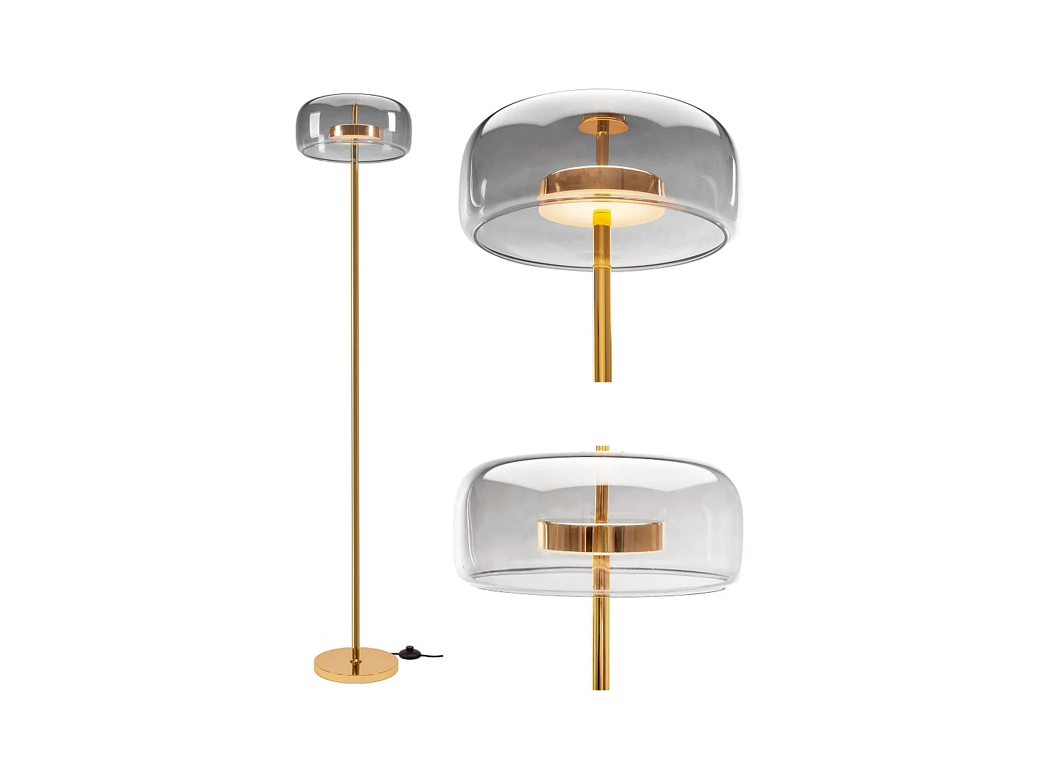 Lampe Autoportante Toolight App749-1F Grey