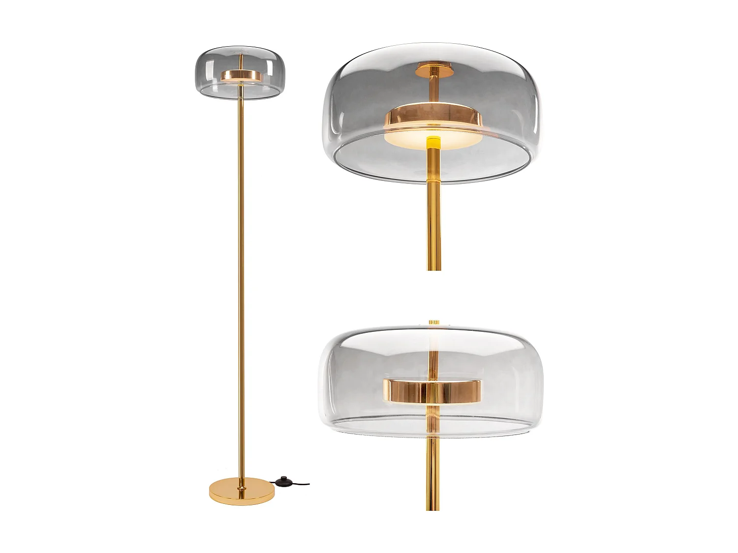 Lampe Autoportante Toolight App749-1F Grey