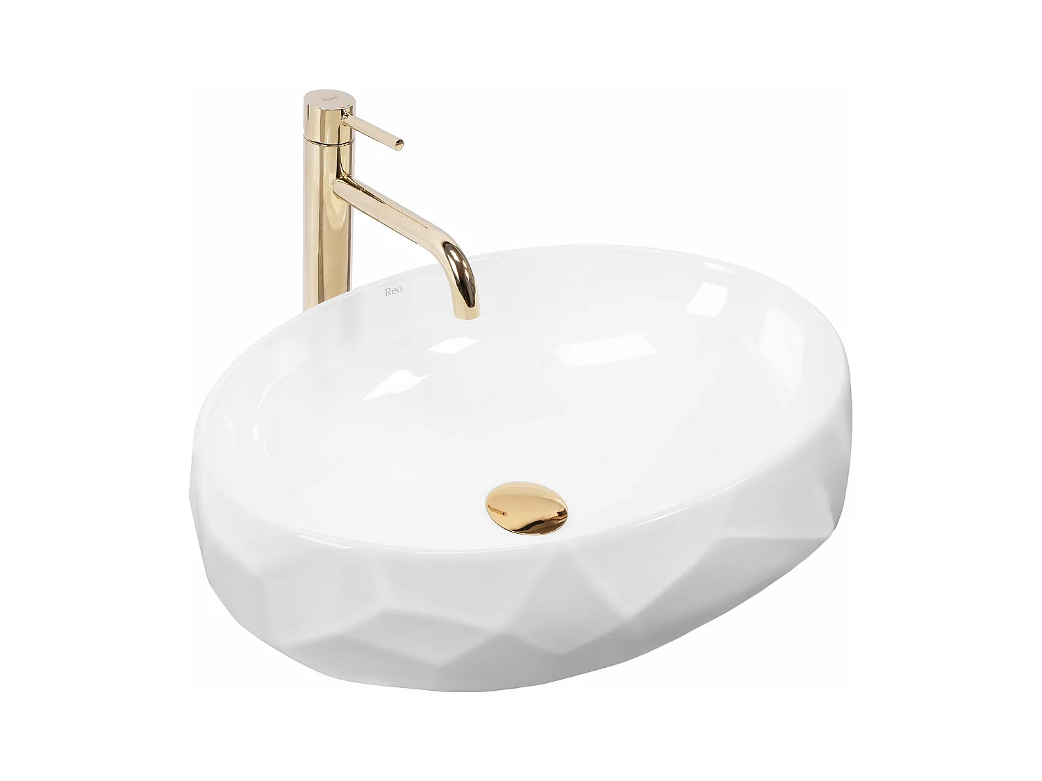 Vasque À Poser Rea Maya White