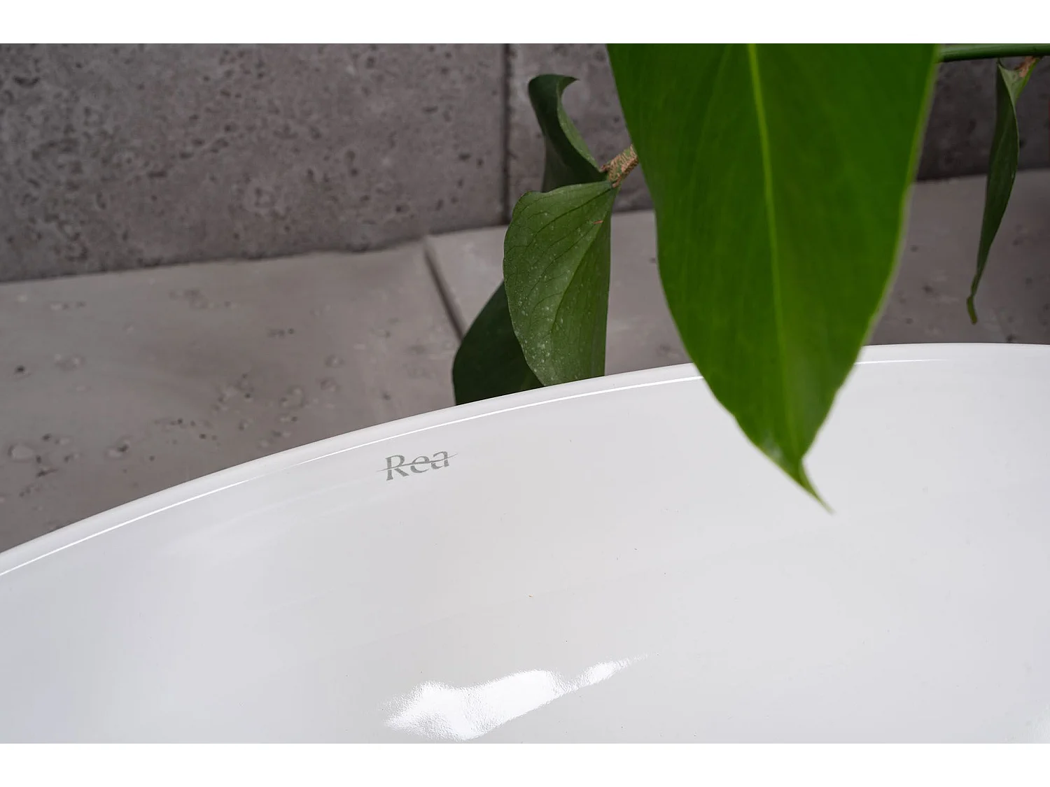 Aufsatzwaschbecken Rea Maya White