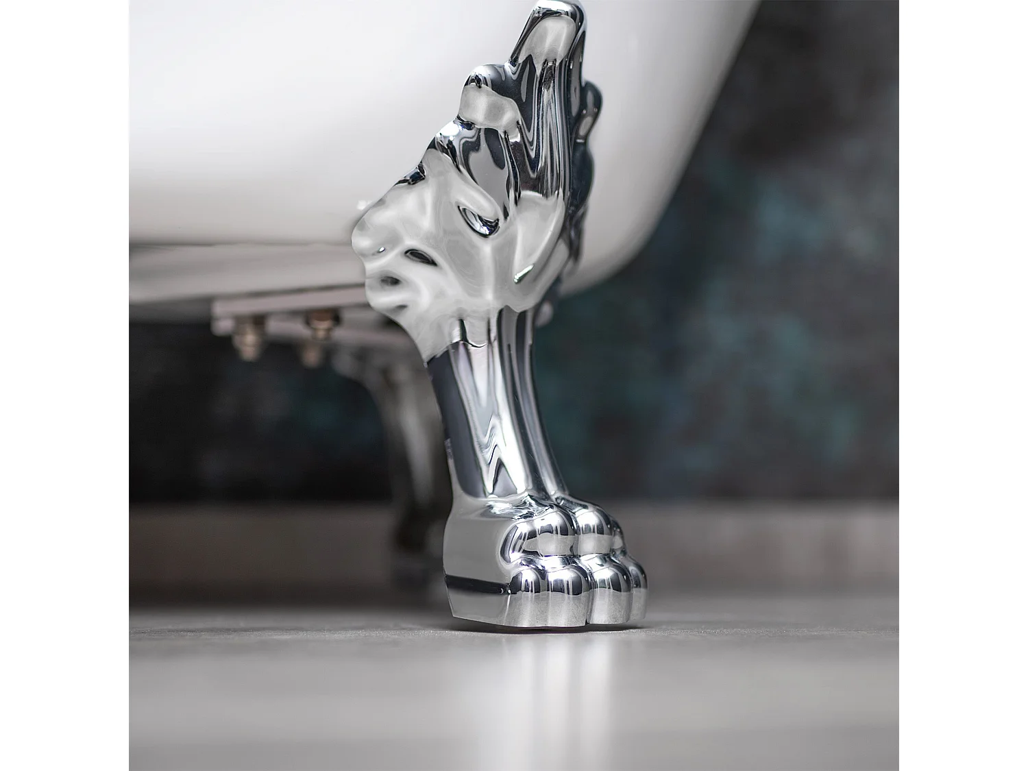 Baignoire Murale Rea Korfu 170Cm White + Bonde De Baignoire