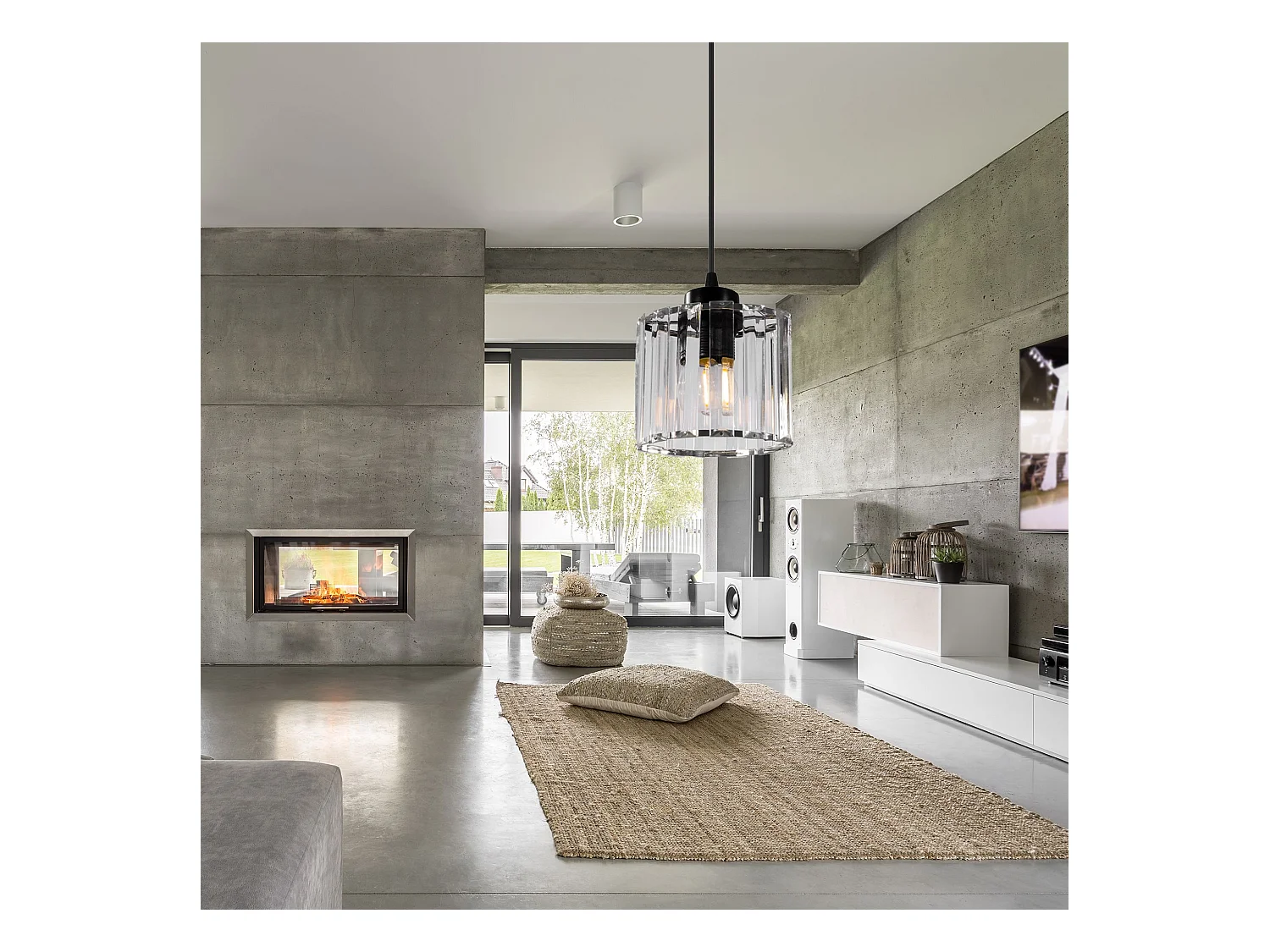 Hanglamp Toolight App511-1Cp Black