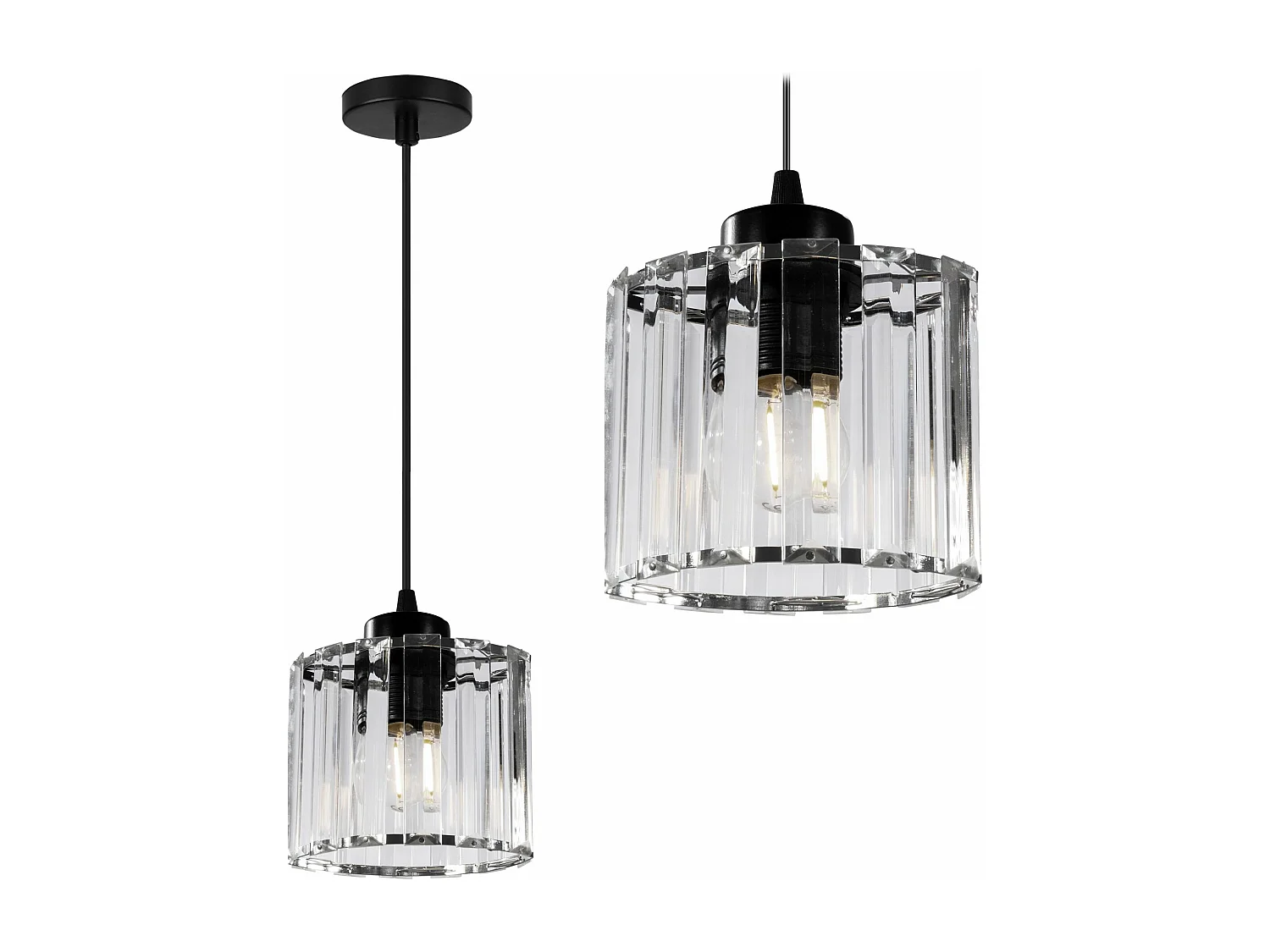 Hanglamp Toolight App511-1Cp Black