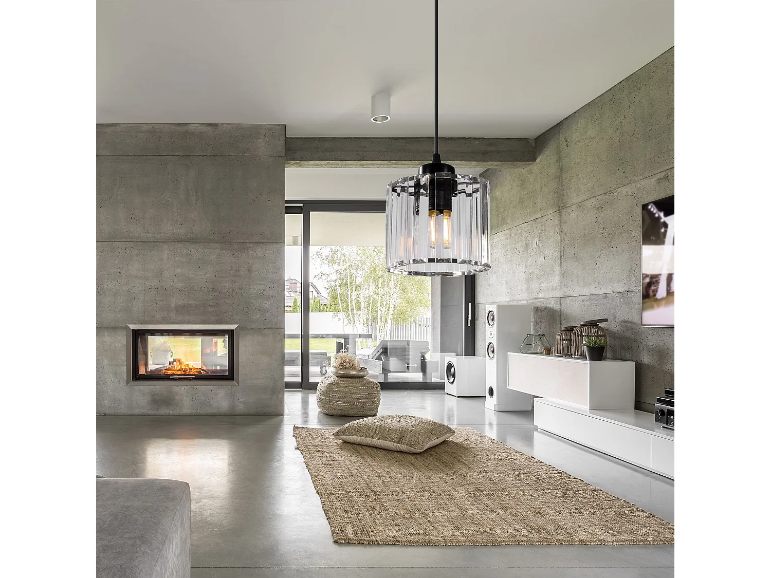 Hanglamp Toolight App511-1Cp Black