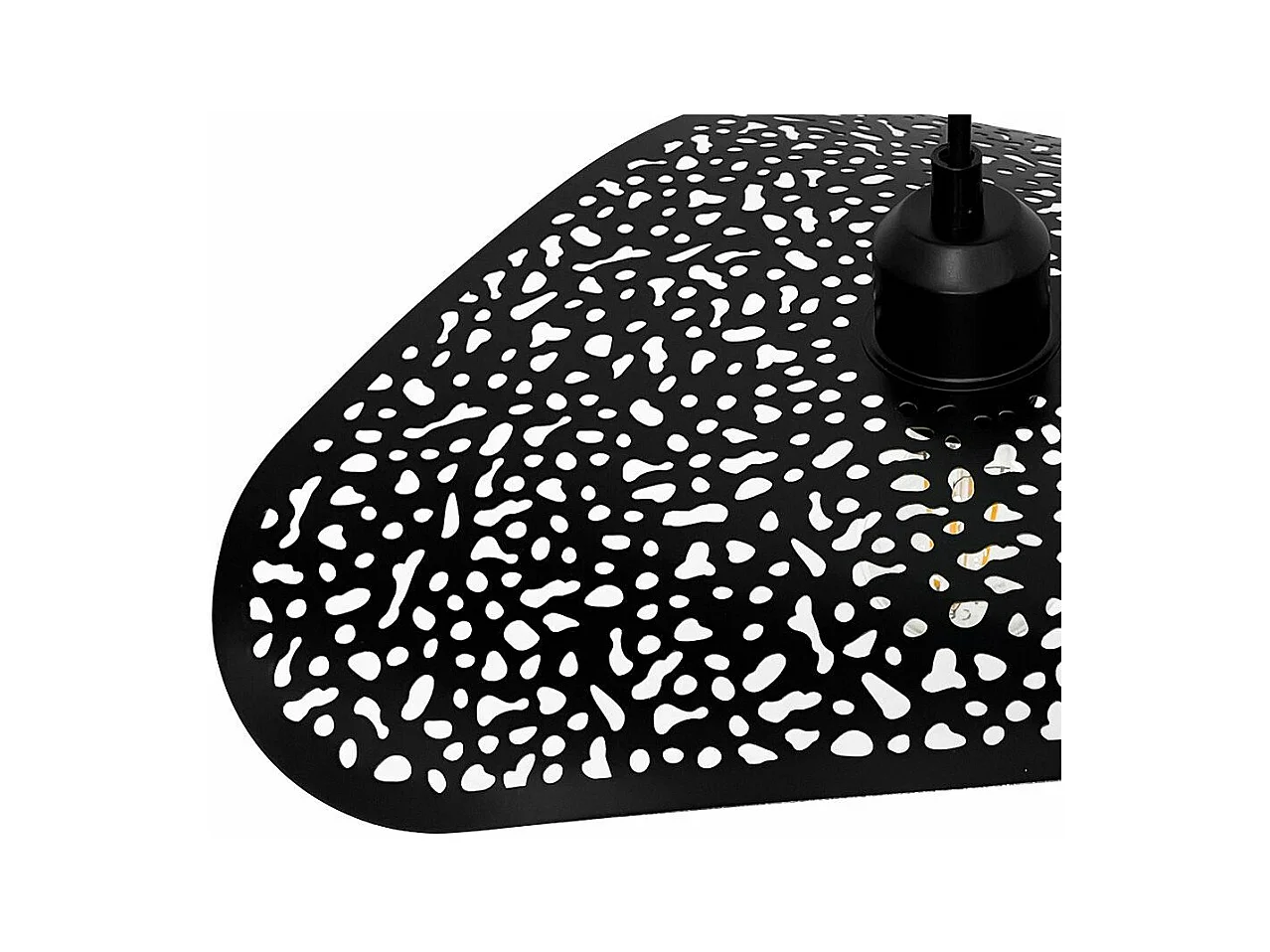 Lampe Suspendue Toolight App1468-1Cp Black Brush Gold