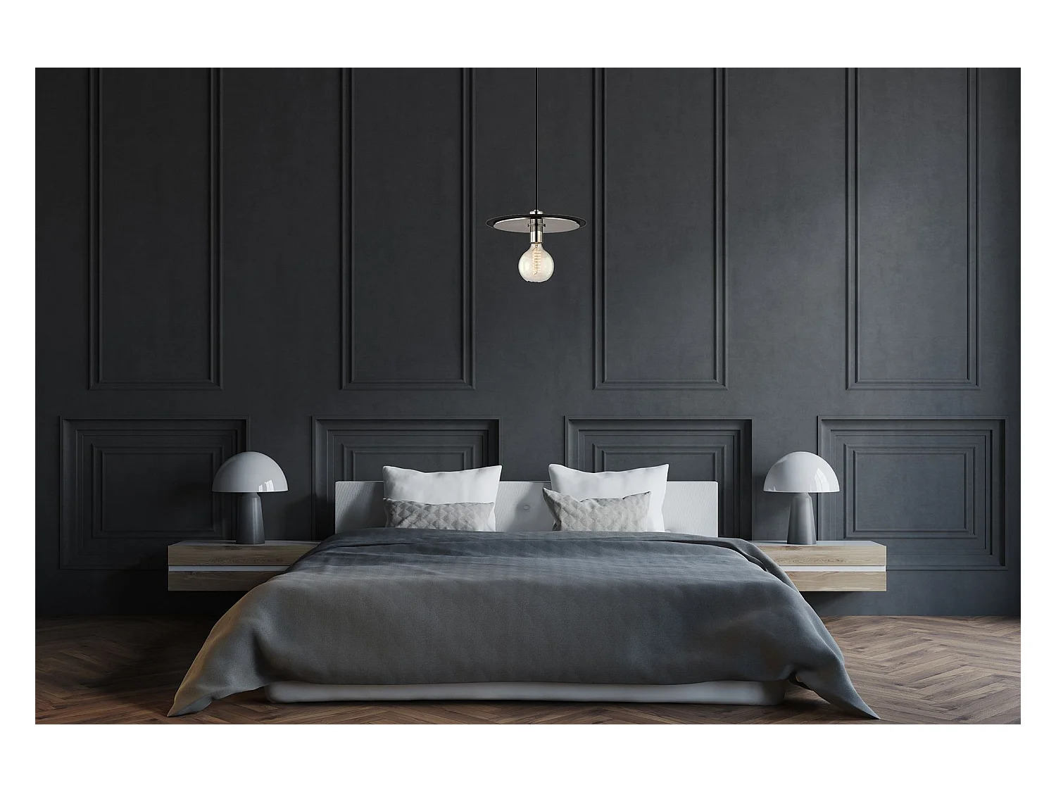 Lampe Suspendue Toolight App1214-1Cp Black