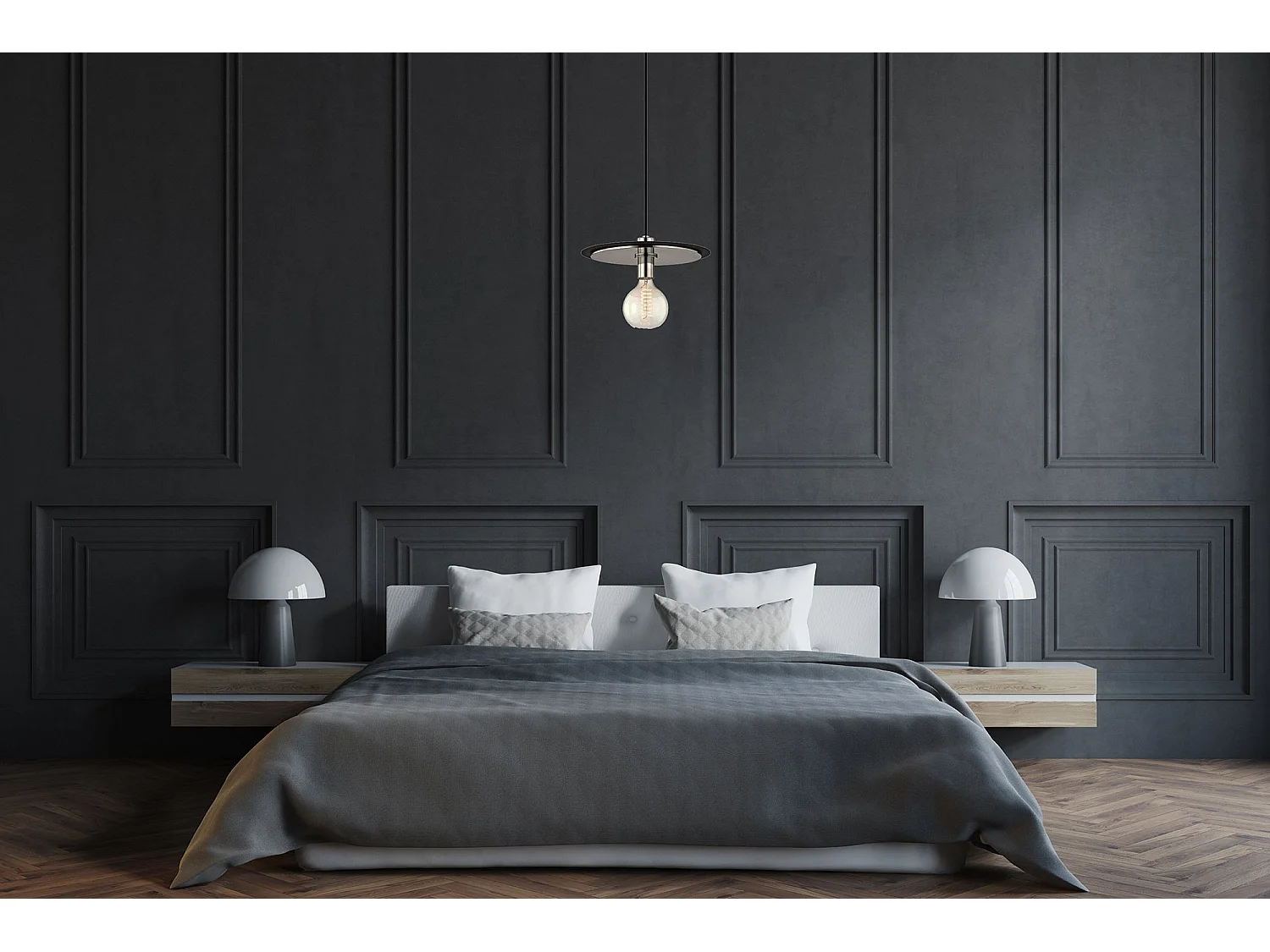 Lampe Suspendue Toolight App1214-1Cp Black