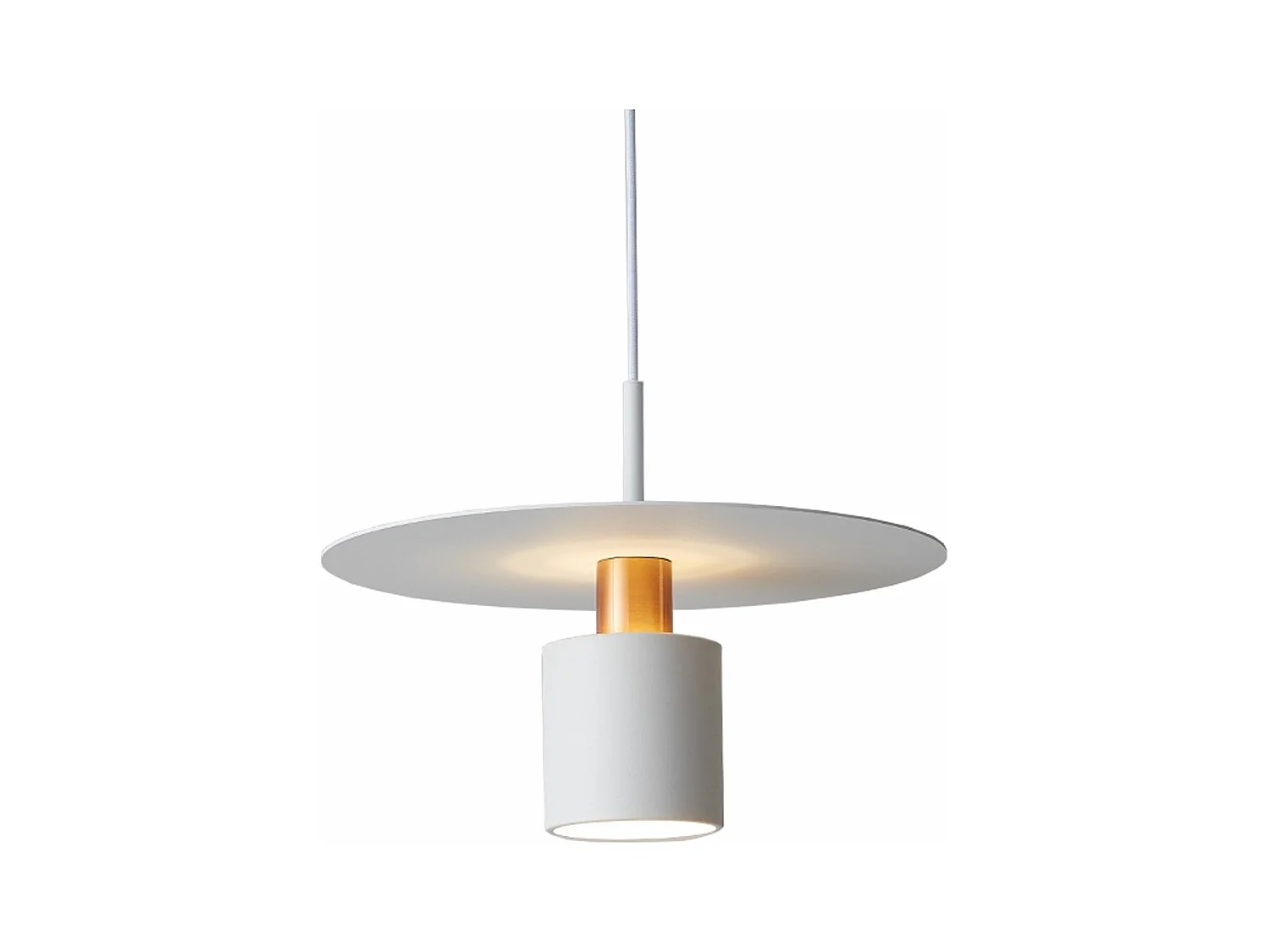 Lampe Suspendue Toolight App1146-1Cp White Rose Gold