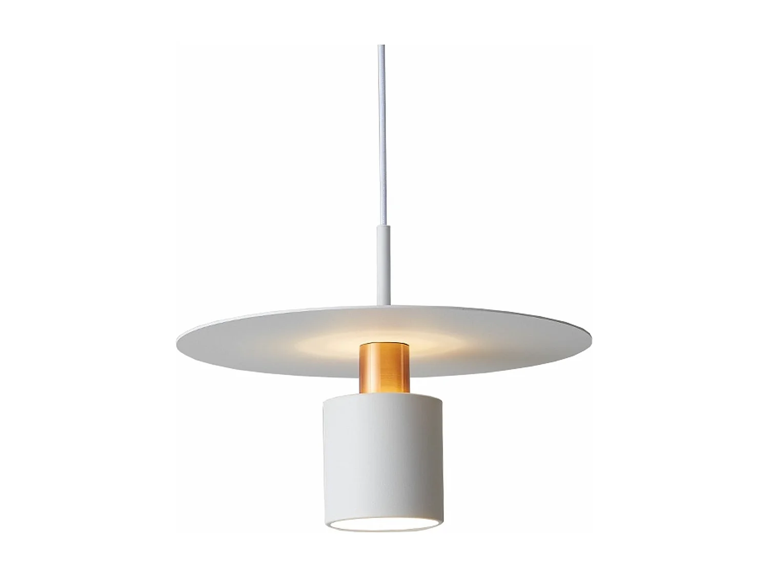 Lampe Suspendue Toolight App1146-1Cp White Rose Gold