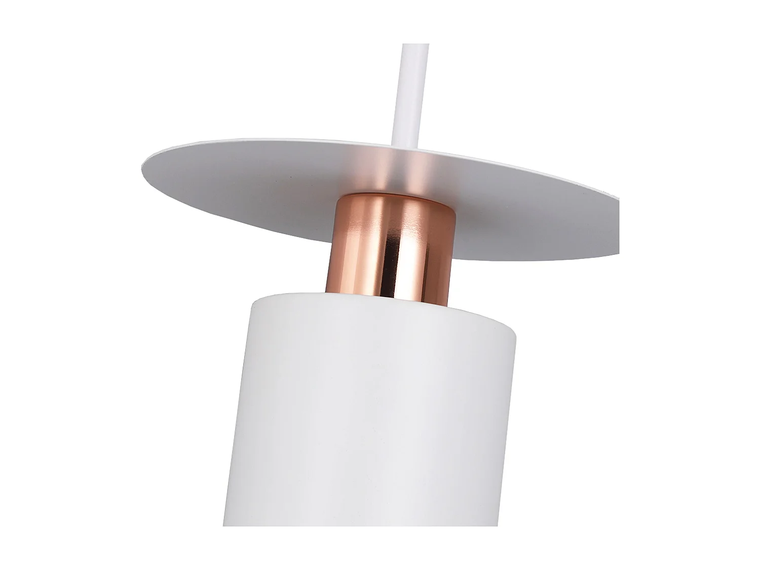 Lampe Suspendue Toolight App1146-1Cp White Rose Gold
