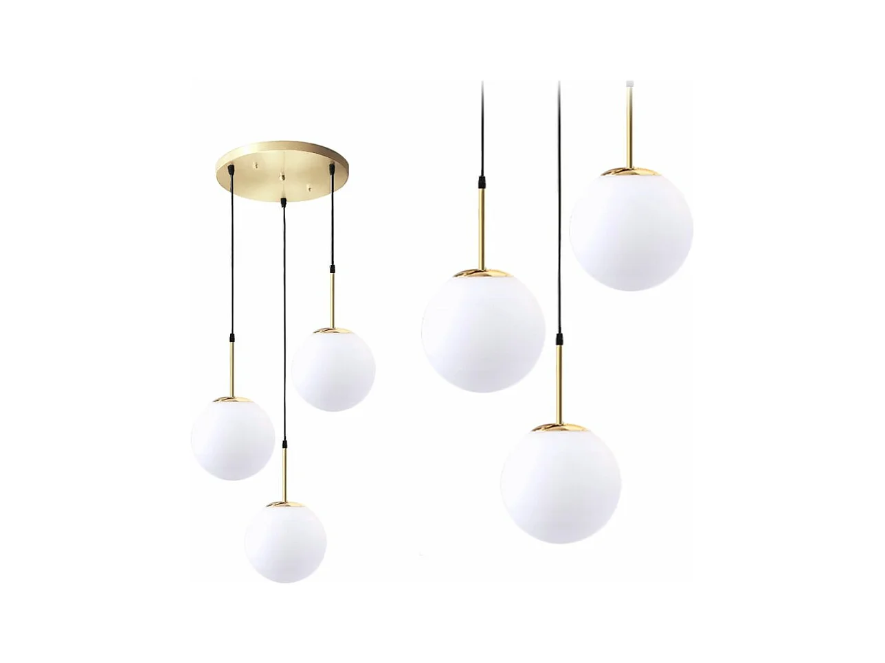 Lampe Suspendue Toolight App656-3Cpr Gold