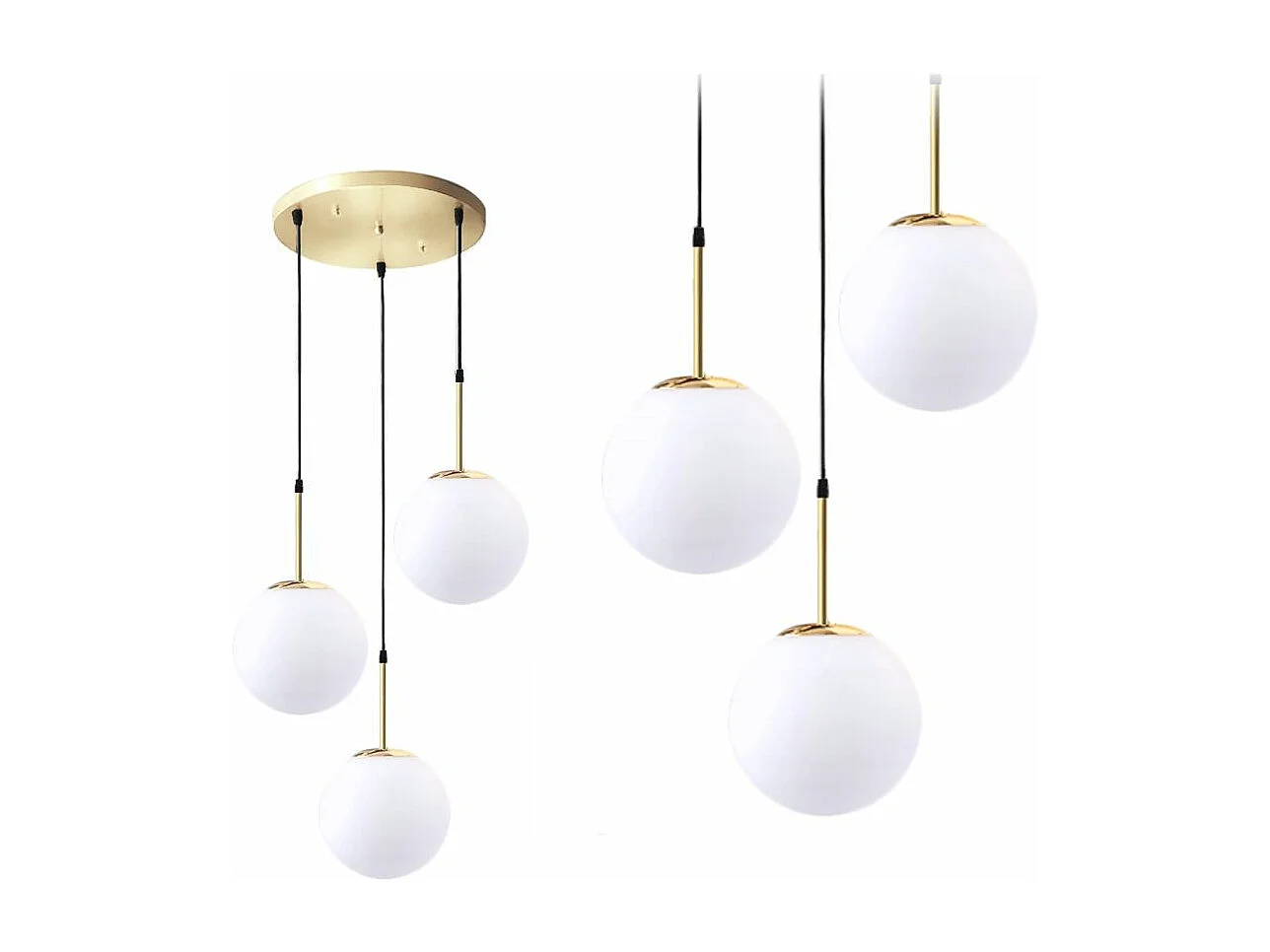 Lampe Suspendue Toolight App656-3Cpr Gold