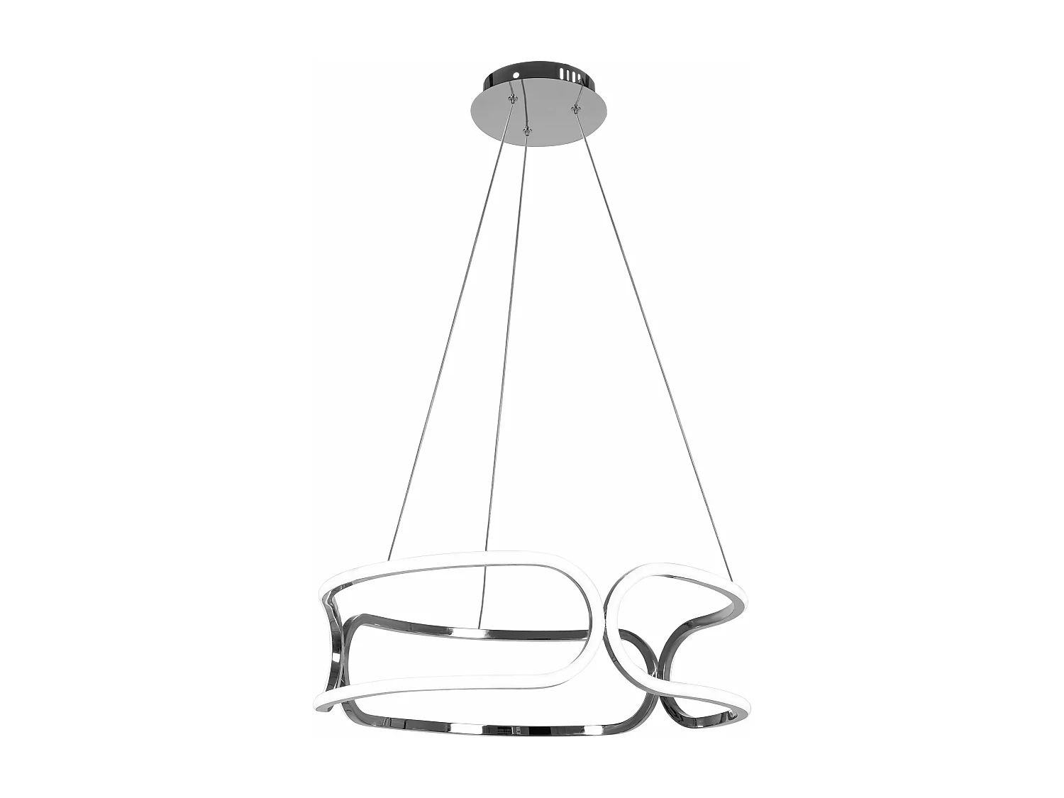 Lampe Suspendue Toolight Led App792-Cp Trio Chrome