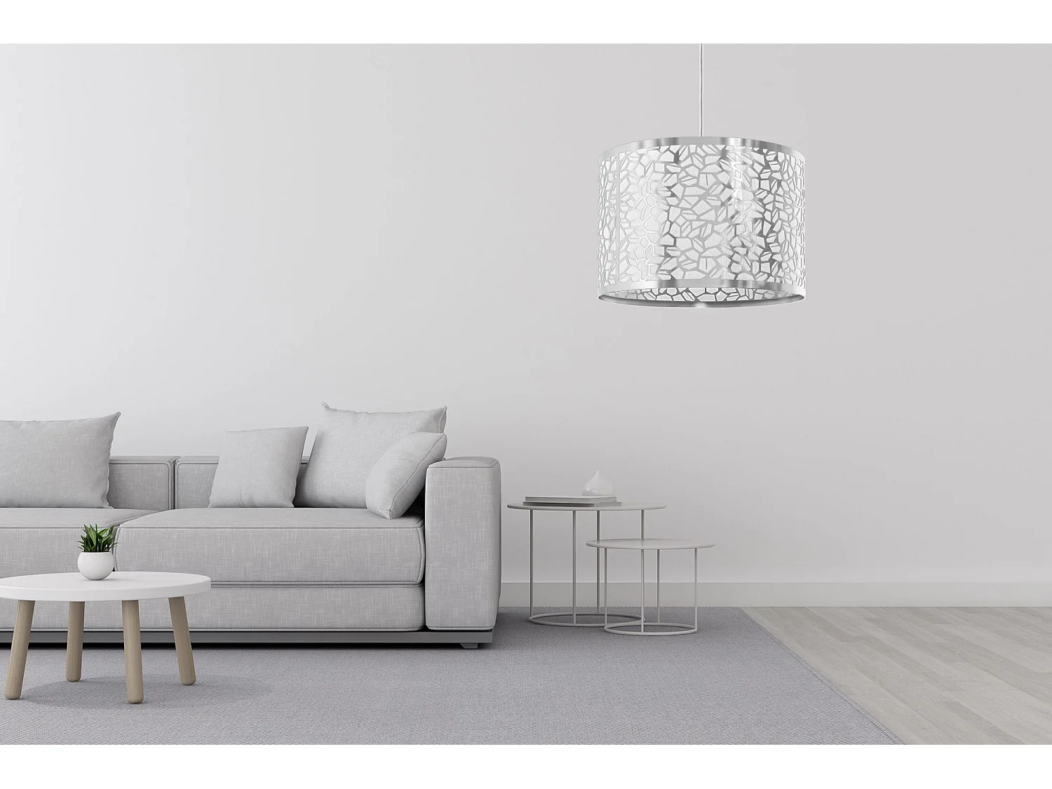 Hanglamp Toolight App1015-1Cp Grey