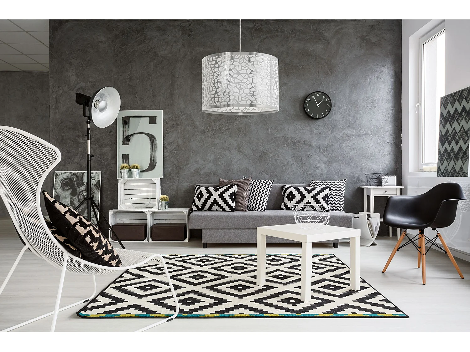 Hanglamp Toolight App1015-1Cp Grey